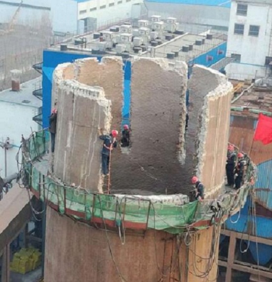 泰安煙囪拆除公司拆除技術(shù)先進(jìn)