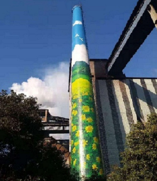 嘉興煙囪美化的作用